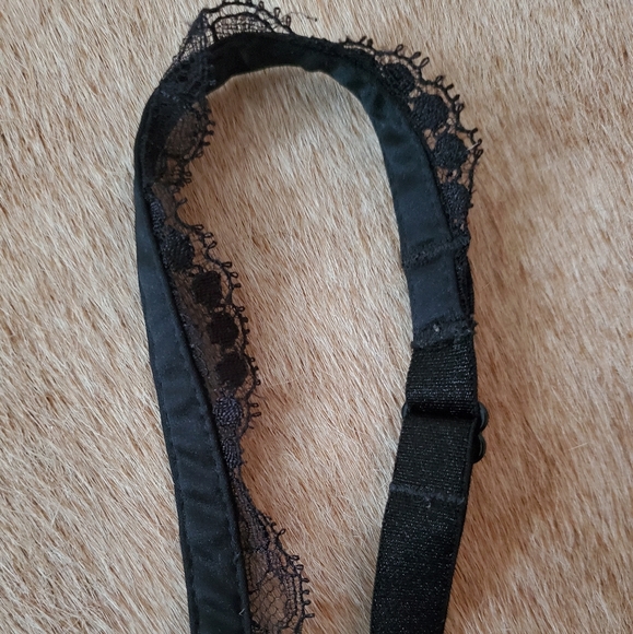 Chantelle Lace Unlined Demi Bra Black - Picture 3 of 6